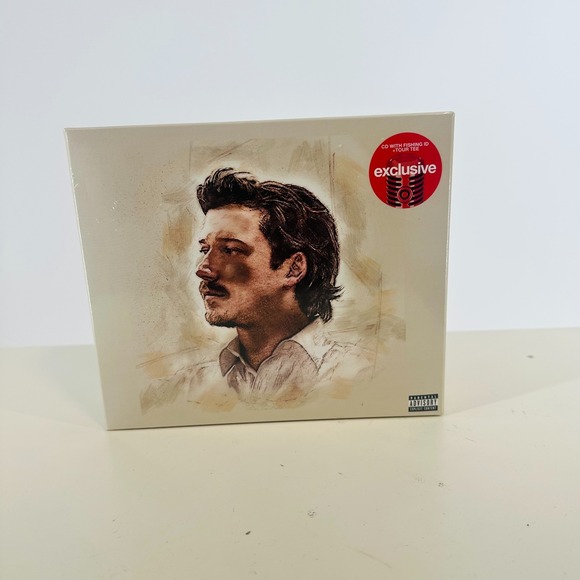 Morgan Wallen -I'm The Problem- Target‎ Exclusive CD With Fishing ID+Tour Tee - Picture 2 of 6
